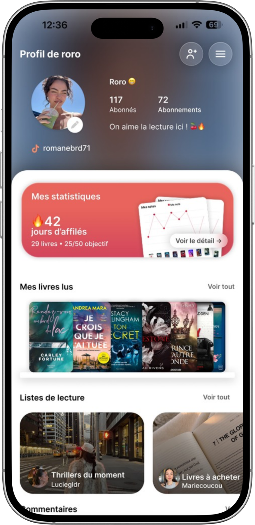 Bibliothèque Bindly