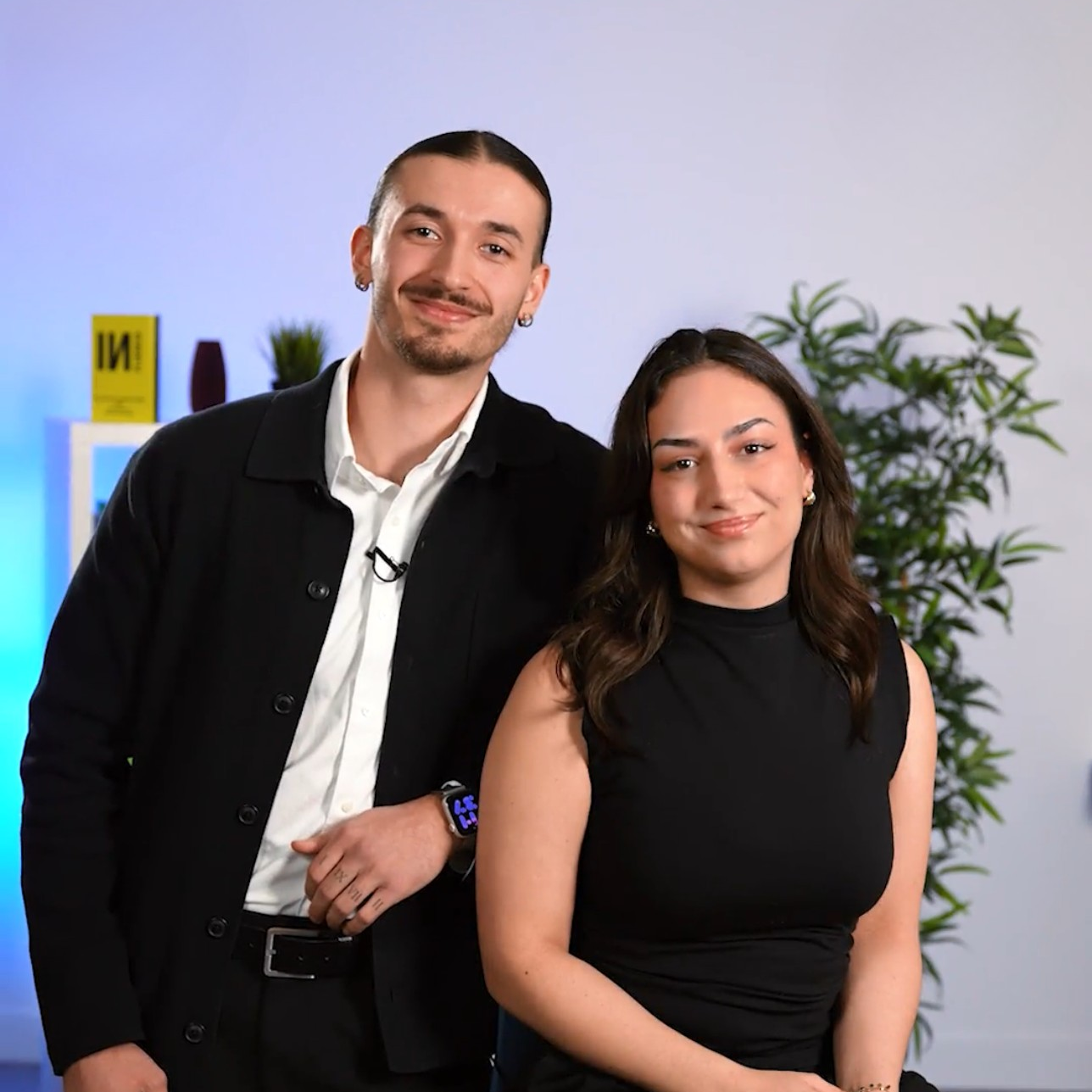 Romane Bard et Benjamin Chommaux, cofondateurs de Bindly, l’application de découverte et de suivi de lectures